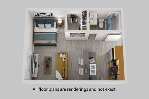 all floor plans are redesigned and not exact